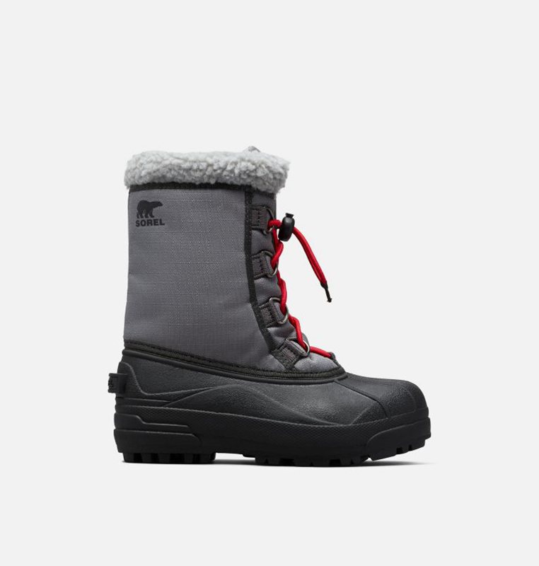 Kids Snow Boots Grey/Black - Sorel Youth Cumberland™ - 870-CBTLIZ